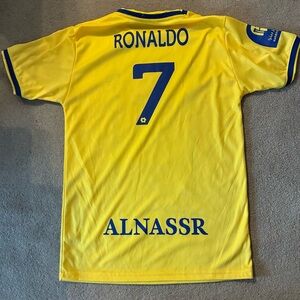 Nike KAFD Alnasar #7 Ronaldo Jersey Youth M